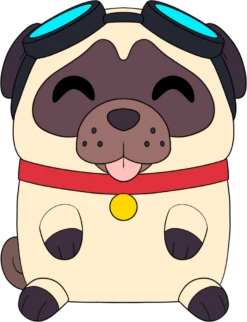 DanTDM Pug Plush (9in)