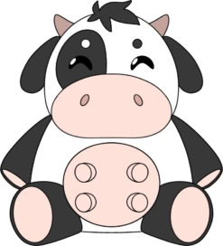 Mr. Cow Plush (1ft)