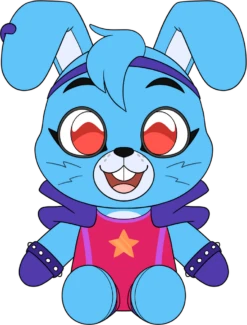 Ruined Glamrock Bonnie Plush (9in)
