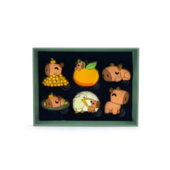 Capybara Pin Set 19 Capybara Pin Set -Hot Sale Youtooz Store 5e1e3g9k3l