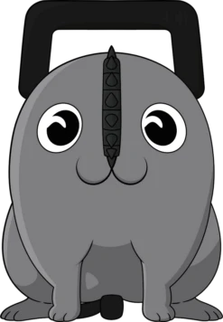 Pochita Black & White