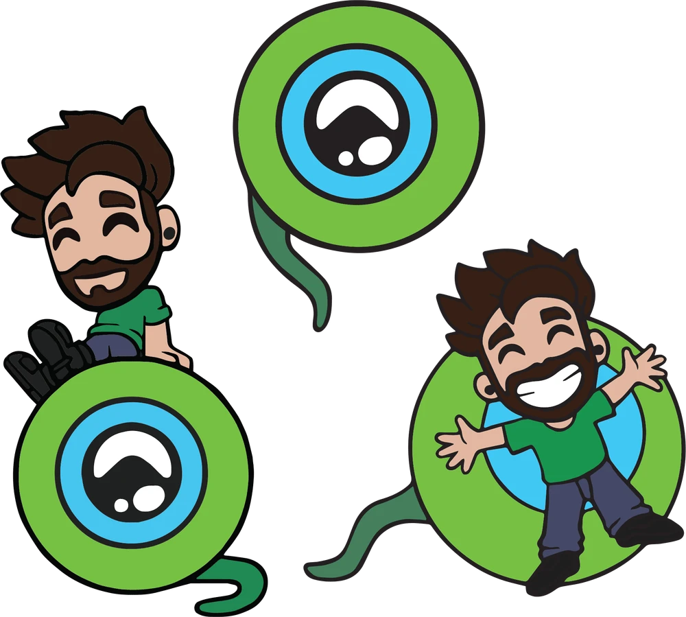 Jacksepticeye Pin Set 1 Jacksepticeye Pin Set