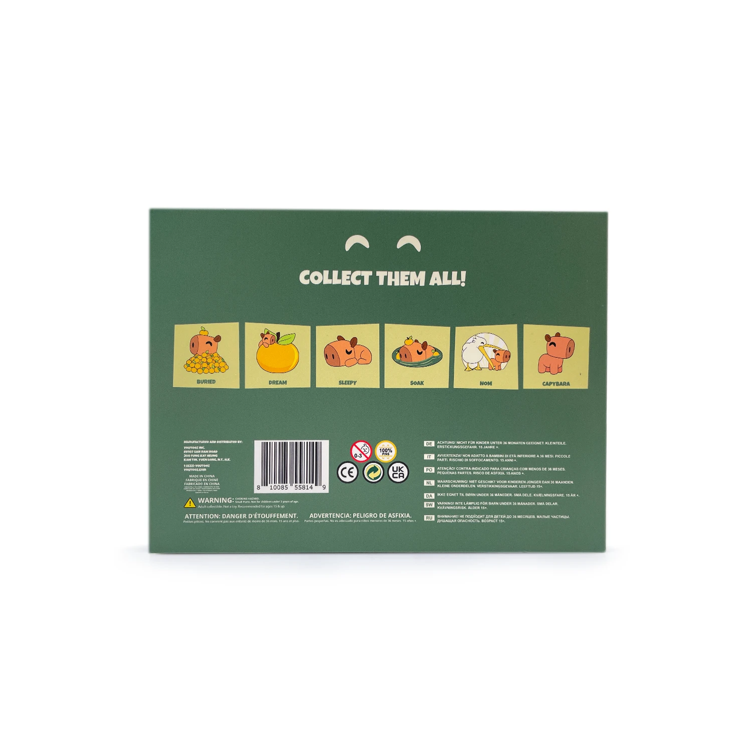 Capybara Pin Set 9 Capybara Pin Set - Image 9