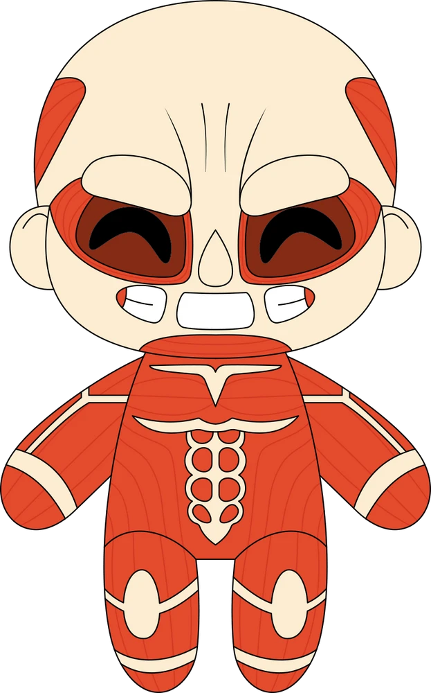 Chibi Colossal Titan Plush (9in) 1 Chibi Colossal Titan Plush (9in)