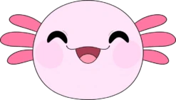 Axolotl Pillow (1ft)