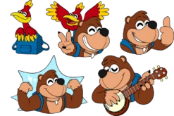 Banjo Kazooie Pin Set (Banjo)