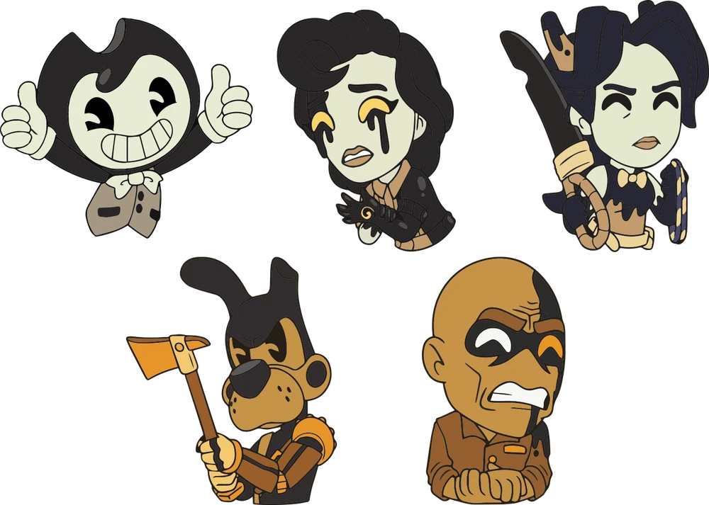 Bendy Pin Set 1 Bendy Pin Set