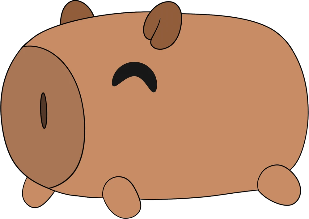 Capybara Pillow (1ft) 1 Capybara Pillow (1ft)