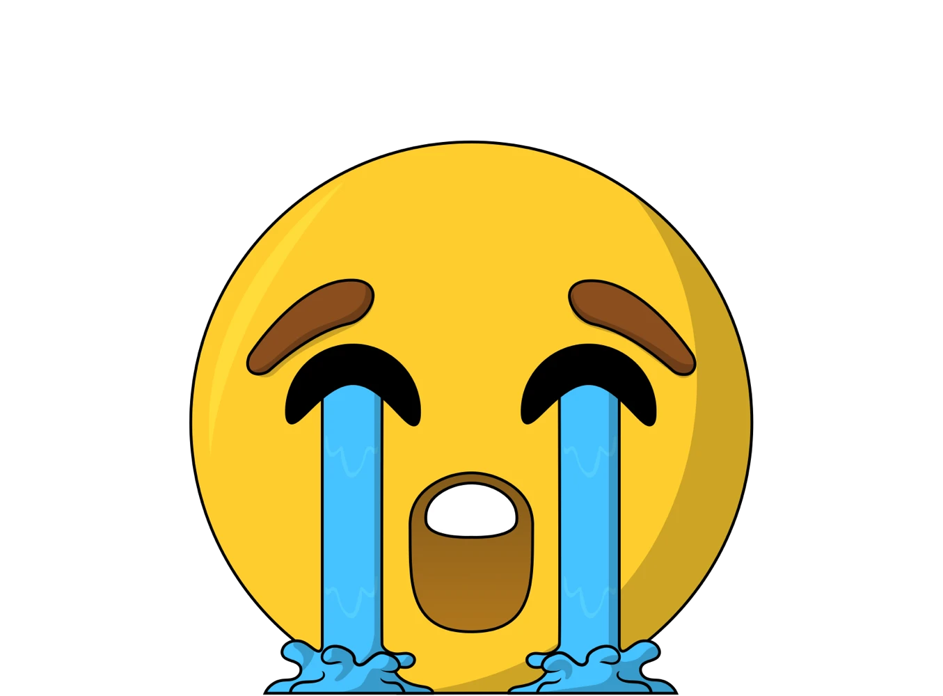 Crying Emoji 1 Crying Emoji