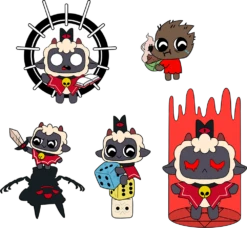 Cult Of The Lamb Pin Set