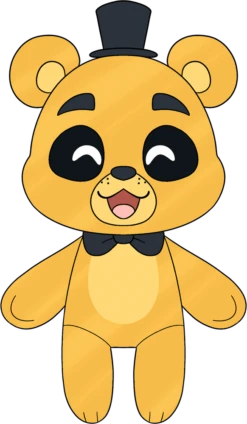 Golden Freddy Chibi Plush (9in)
