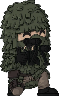 Ghillie Suit Sniper