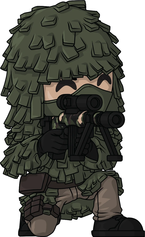 Ghillie Suit Sniper 1 Ghillie Suit Sniper