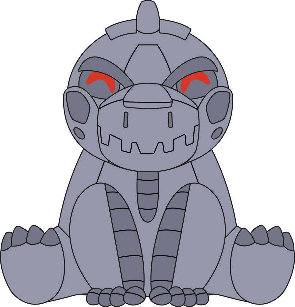 Mechagodzilla Plush (9in) 1 Mechagodzilla Plush (9in)