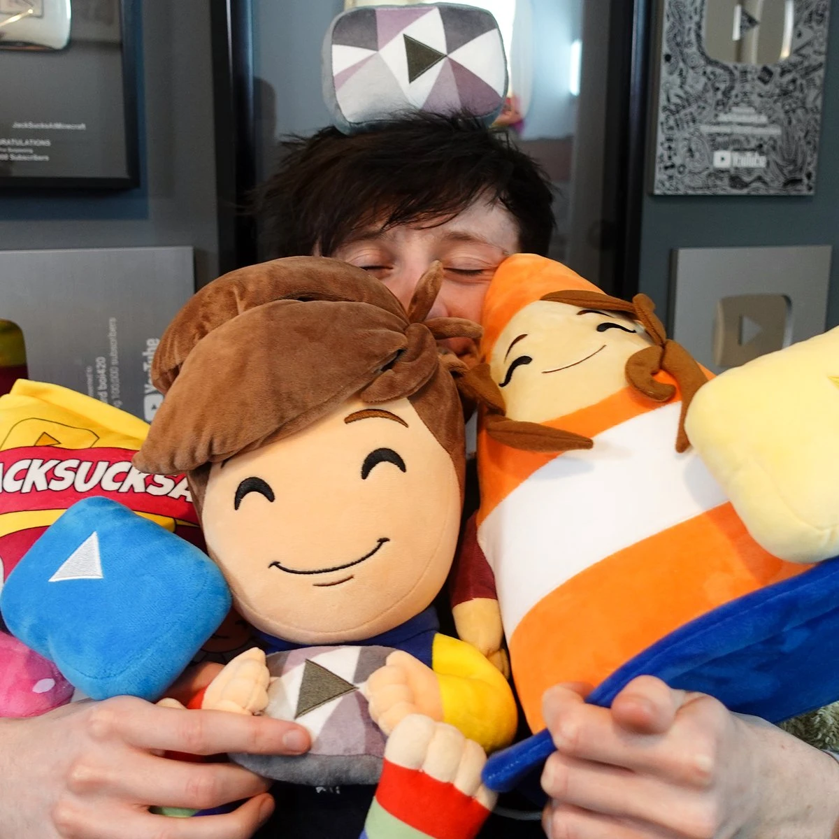 Traffic Cone Becky Plush (1ft) 3 Traffic Cone Becky Plush (1ft) - Image 3