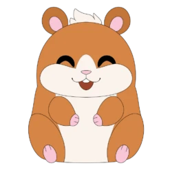 Jamie The Hamster Plush (9IN)