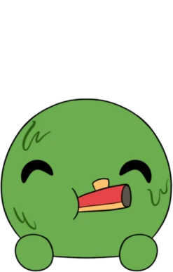 Kazoo Slimecicle Stickie (6in)