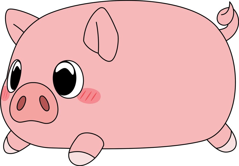 Piggy Pillow (1ft) 1 Piggy Pillow (1ft)