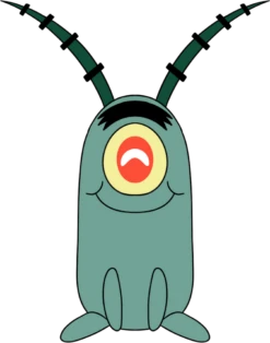 Plankton Sit Plush (9in)