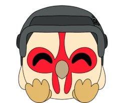 PUBG Chicken Stickie (6in)