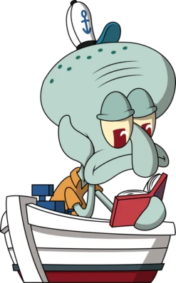 Bored Squidward