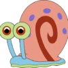 Gary Snail Stickie (6in)