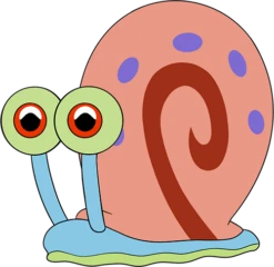 Gary Snail Stickie (6in)