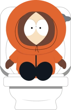 Kenny On Toilet