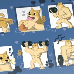 Much Swole Print -Hot Sale Youtooz Store swoledoge print photo nologo square nh 04 ajwy