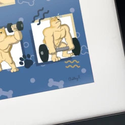 Much Swole Print -Hot Sale Youtooz Store swoledoge print photo nologo square nh 05 2iih