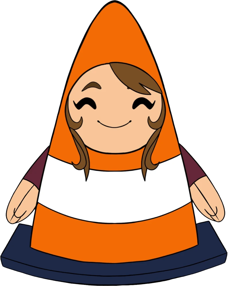 Traffic Cone Becky Plush (1ft) 1 Traffic Cone Becky Plush (1ft)
