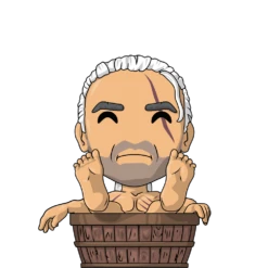 Bathtub Geralt